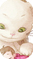 Bébé et chat géant